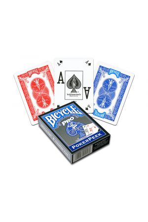 BICYCLE PRO RED & BLUE MIX DECK