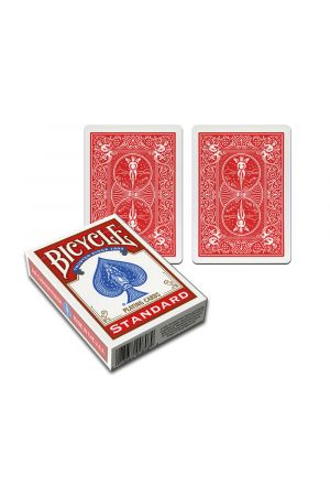 BICYCLE DOUBLE BACK RED/RED