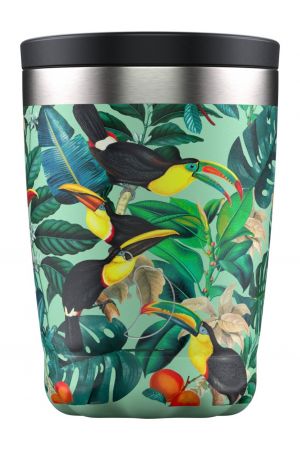 CHILLY'S COFFEE CUP TROPICAL TOUCAN 340ml