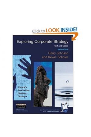 EXPLORING CORPORATE STRATEGY