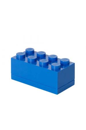 ΚΟΥΤΙ ΑΠΟΘΗΚΕΥΣΗΣ LEGO ΟΡΘΟΓΩΝΙΟ MINI ΜΠΛΕ 4,6 x 9,3 x 4,3 cm- 40121731   