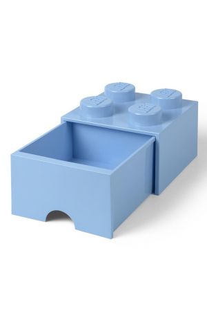 ΚΟΥΤΙ ΑΠΟΘΗΚΕΥΣΗΣ LEGO ΤΕΤΡΑΓΩΝΟ ΓΑΛΑΖΙΟ (ROYAL) 25x25x18cm- 40051736