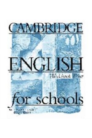 CAMBRIDGE ENGLISH FIRST FOR SCHOOLS 4 TCHR'S WB