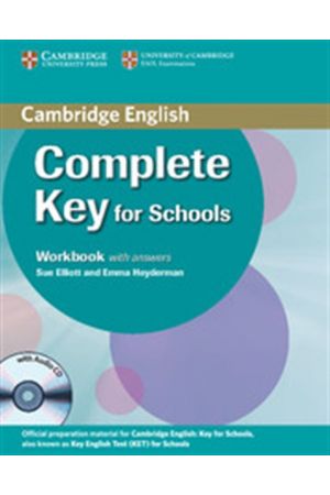 COMPLETE KEY WORKBOOK (+AUDIO CD) FOR SCHOOLS WITH ANSWERS