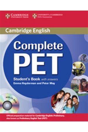 COMPLETE PET STUDENT'S BOOK WITH ANSWERS
