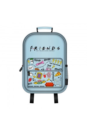 FRIENDS PATCH PACKPACK - BLUE ICON