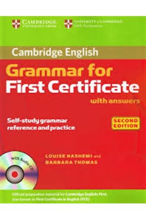 CAMBRIDGE GRAMMAR FOR FCE STUDENT'S BOOK (+CD) WITH ANSWERS 2ND EDITION