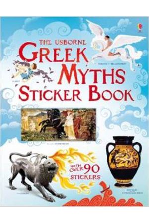 GREEK MYTHS STICKER BOOK PAPERBACK