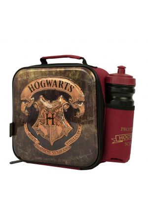 HARRY POTTER 3D EMBOSSED LUNCH BAG WITH BOTTLE