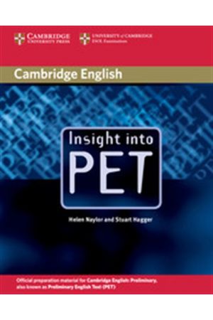 INSIGHT INTO PET STUDENT'S BOOK