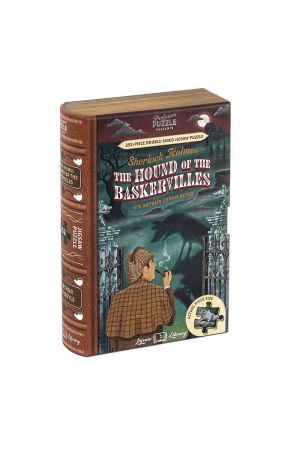 SHERLOCK HOLMES AND THE HOUND OF THE BASKERVILLES - 252 PIECE DOUBLE-SIDED JIGSAW