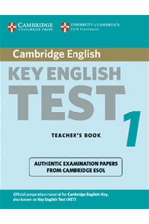 CAMBRIDGE KEY ENGLISH TEST 1 TEACHER'S BOOK 2ND EDITION