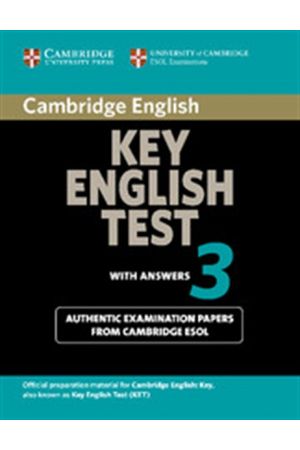 CAMBRIDGE KEY ENGLISH TEST 3 STUDENT'S BOOK WITH ANSWERS 2ND EDITION