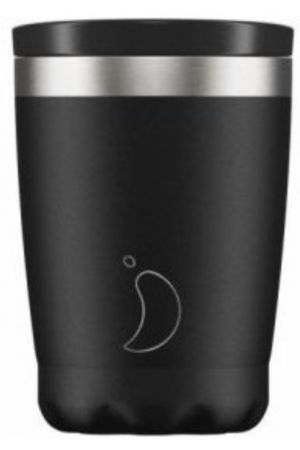CHILLY'S COFFEE CUP BLACK 340ml