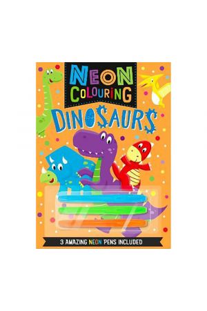 NEON COLOURING 8: DINOSAURS