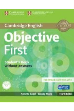 OBJECTIVE FIRST STUDENT'S BOOK (+ CD-ROM) 4TH EDITION