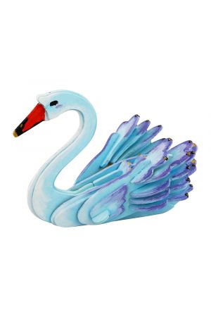 SWAN PAINTED CONSTRUCTION KIT
