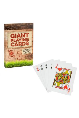 GIANT PLAYING CARDS