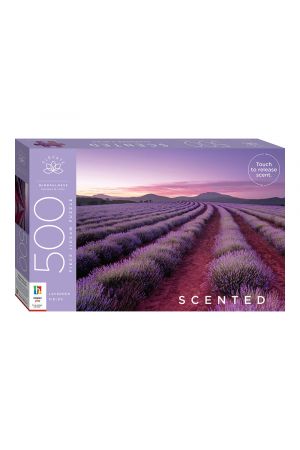 SCENTED JIGSAW PUZZLE: LAVENDER HILLS (500PC)