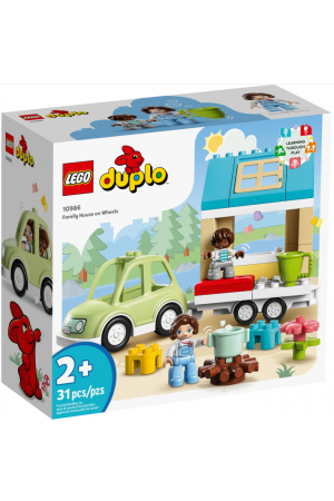 LEGO DUPLO FAMILY HOUSE ON WHEELS - ΣΠΙΤΙ ΣΕ ΡΟΔΕΣ