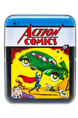 WARNER COMIC COVER TIN - #1 ACTION COMICS