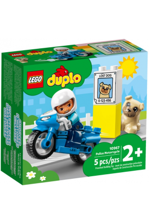 LEGO DUPLO TOWN POLICE MOTORCYCLE