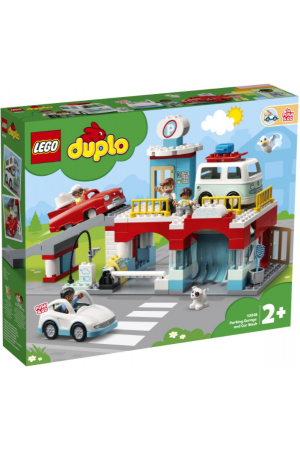 LEGO DUPLO TOWN PARKING GARAGE AND CAR WASH V29 (10948)