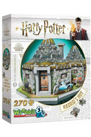 HARRY POTTER PUZZLE 3D HARGRID'S HUT (270 ΚΟΜΜΑΤΙΑ)