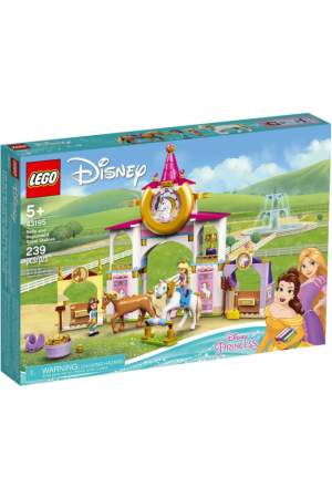 LEGO DISNEY PRINCESS BELLE AND RAPUNZEL'S ROYAL STABLES (43195)