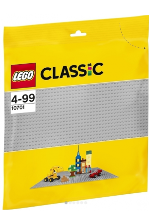 LEGO CLASSIC GRAY BASEPLATE (10701)