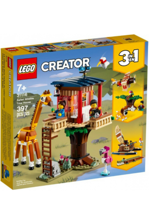 LEGO CREATOR SAFARI WILDLIFE TREE HOUSE (31116)