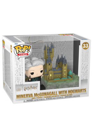 HARRY POTTER POP TOWN MIDERVA WITH HOGWARTS #33 (20th ANNIVERSARY)