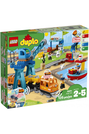 LEGO DUPLO TOWN CARGO TRAIN (10875)