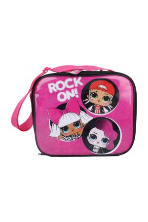 LOL SURPRISE ROCK ON RECTANGULAR INSULATED BAG WITH STRAP