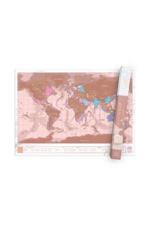 SCRATCH MAP ROSE GOLD EDITION 