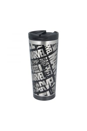 MARVEL YOUNG ADULT INSULATED STAINLESS STEEL COFFEE TUMBLER 425 ML