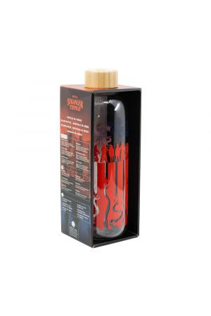 STRANGER THINGS YOUNG ADULT LARGE GLASS BOTTLE 1030 ML