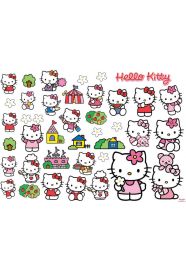 Αυτοκόλλητο τοίχου Hello Kitty 50X70 εκ