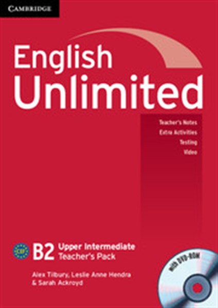 ENGLISH UNLIMITED B2 UPPER-INTERMEDIATE TEACHER'S BOOK (+DVD-ROM)