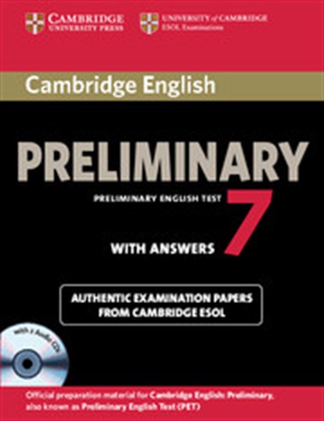 CAMBRIDGE PRELIMINARY ENGLISH TEST 7 STUDENT'S BOOK PACK (+2 CD) WITH ANSWERS