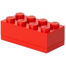 ΚΟΥΤΙ ΑΠΟΘΗΚΕΥΣΗΣ LEGO ΟΡΘΟΓΩΝΙΟ MINI ΚΟΚΚΙΝΟ 4,6 x 9,3 x 4,3 cm- 40121730