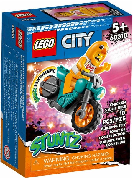 LEGO CITY STUNTZ CHICKEN STUNT BIKE (60310)