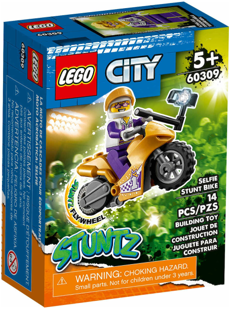 LEGO CITY STUNTZ SELFIE STUNT BIKE (60309)