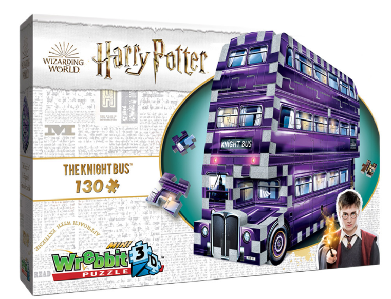 HARRY POTTER PUZZLE 3D MINI THE KNIGHT BUS (130 ΚΟΜΜΑΤΙΑ)