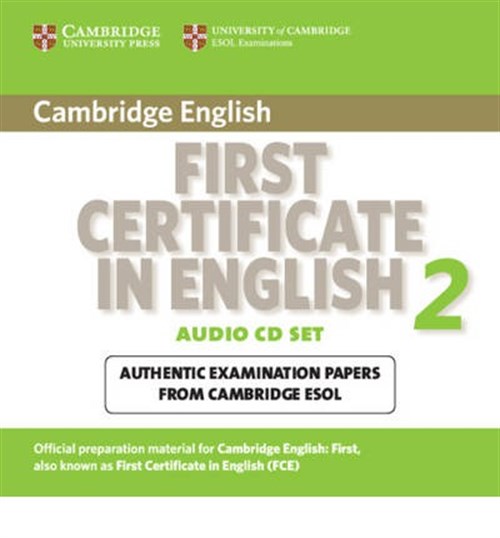 CAMBRIDGE FIRST CERTIFICATE IN ENGLISH 2 CD (2) 2008