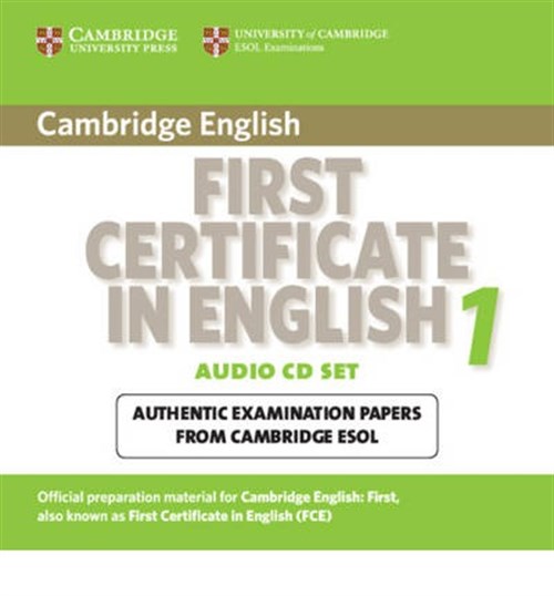 CAMBRIDGE FIRST CERTIFICATE IN ENGLISH 1 CD (2) 2008